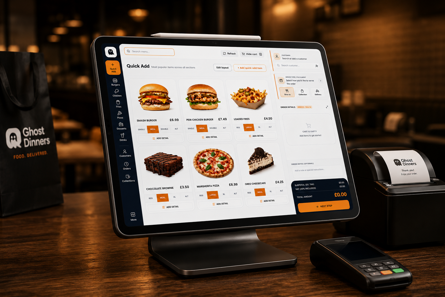 Restaurant technology rollout