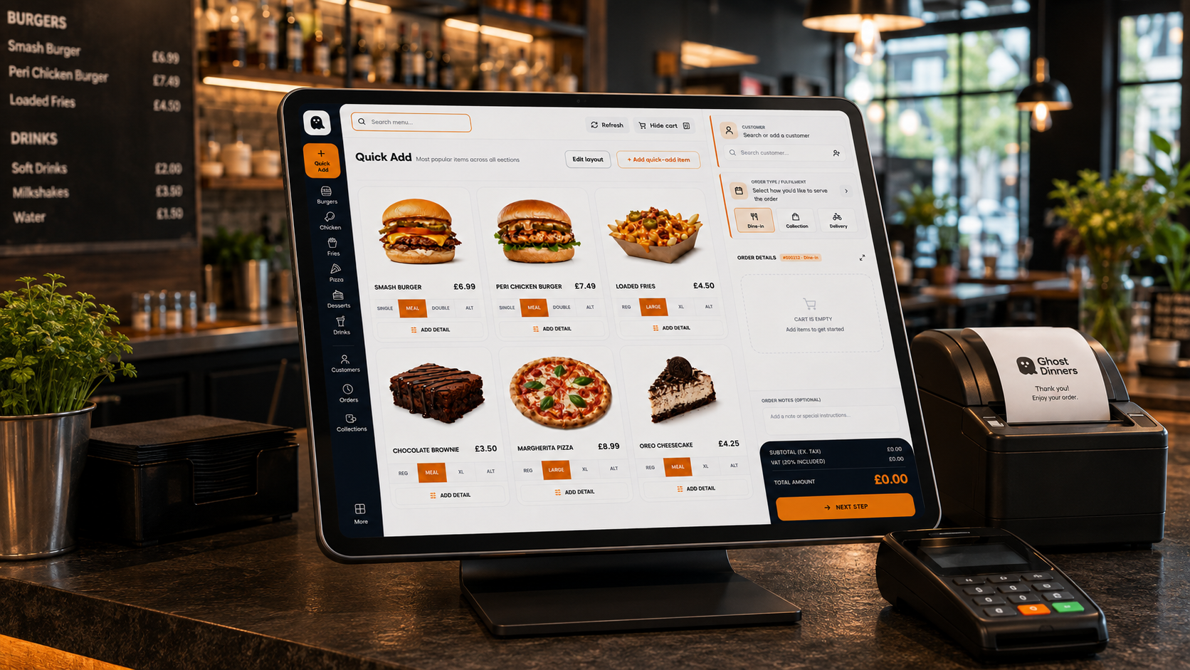 Ghost Ordering
